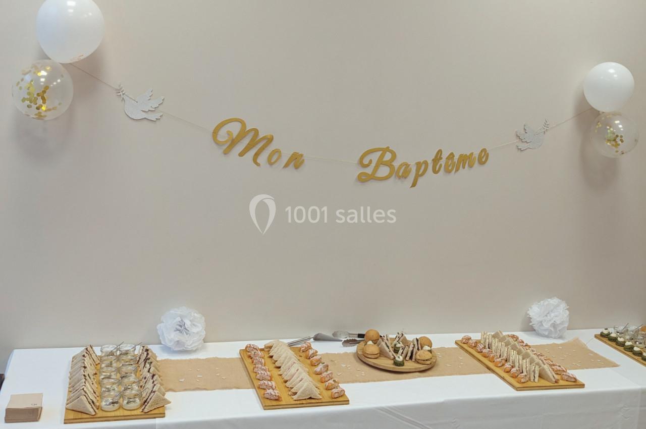 Buffet Baptême