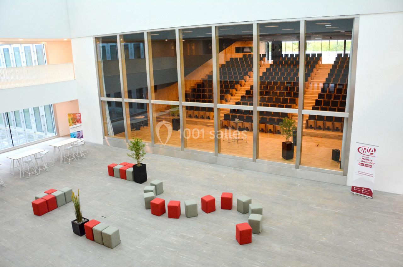 Hall de réception et auditorium