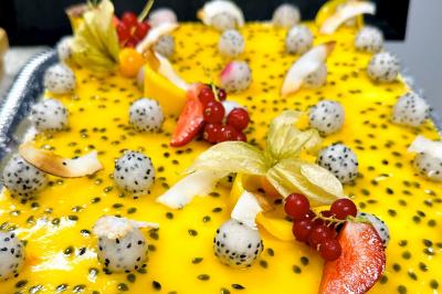 Miniature Entremet fruits exotiques Salle de sport