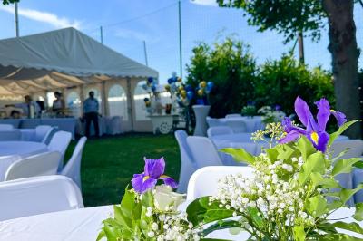 Miniature Extérieur barnum Salle de sport
