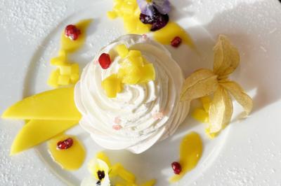 Miniature Pavlova à la mangue Salle de sport