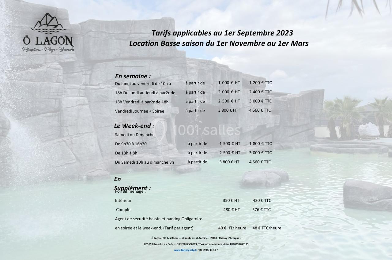 Location salle Chazay-d'Azergues (Rhône) - ô Lagon #9