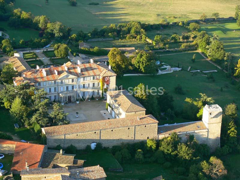 Location salle Saint-Clair (Ardèche) - Château de Gourdan #1