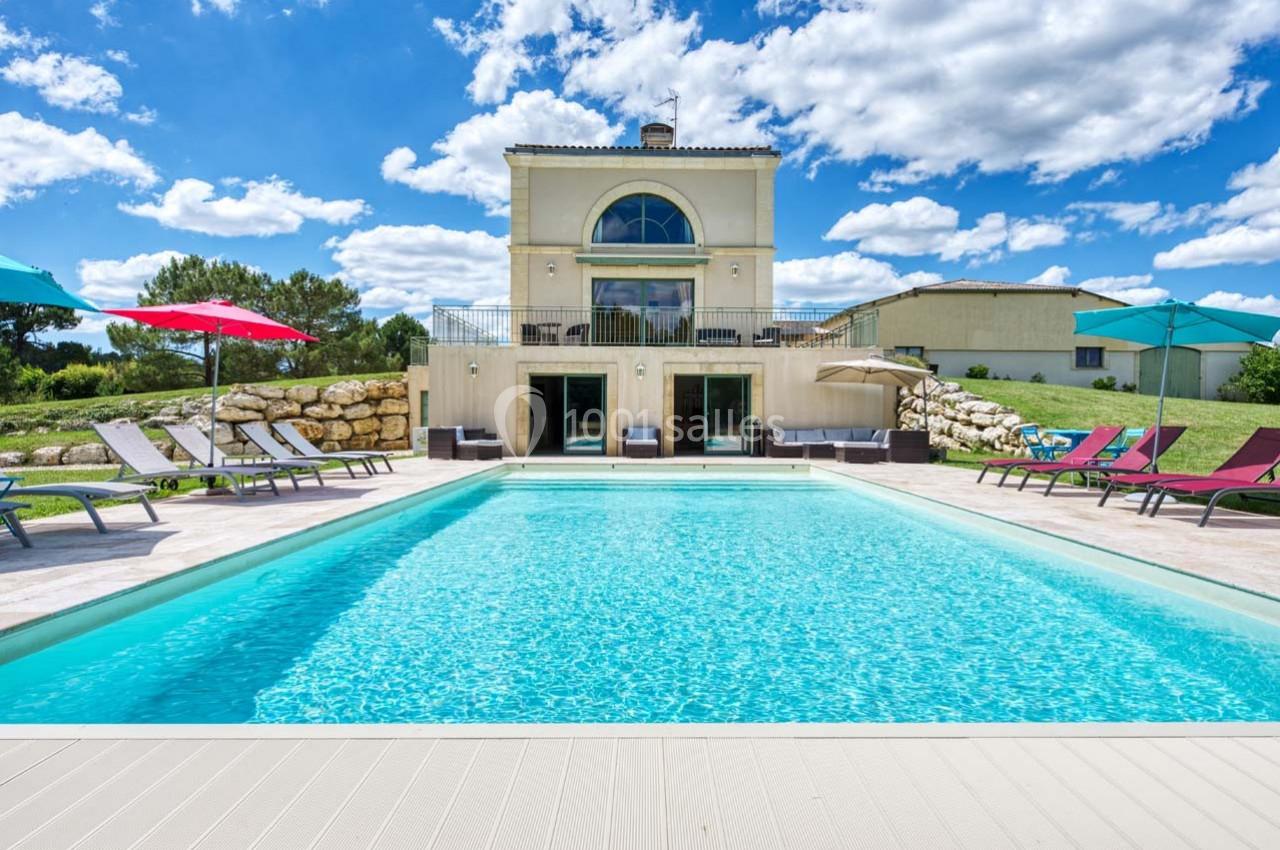 Location salle Petit-Palais-et-Cornemps (Gironde) - Château la Poste #2