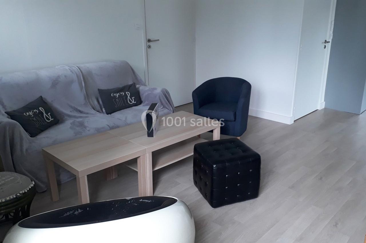 Côté salon dans la maison