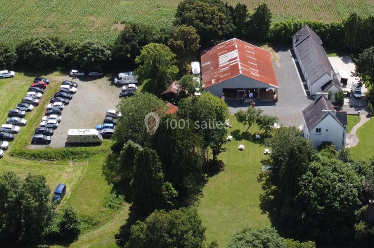 Domaine vue du ciel