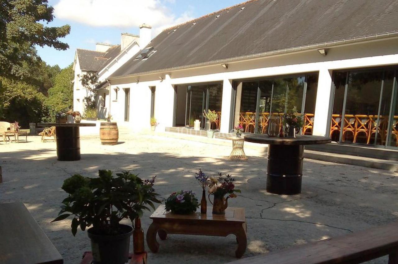 Terrasse salle de réception