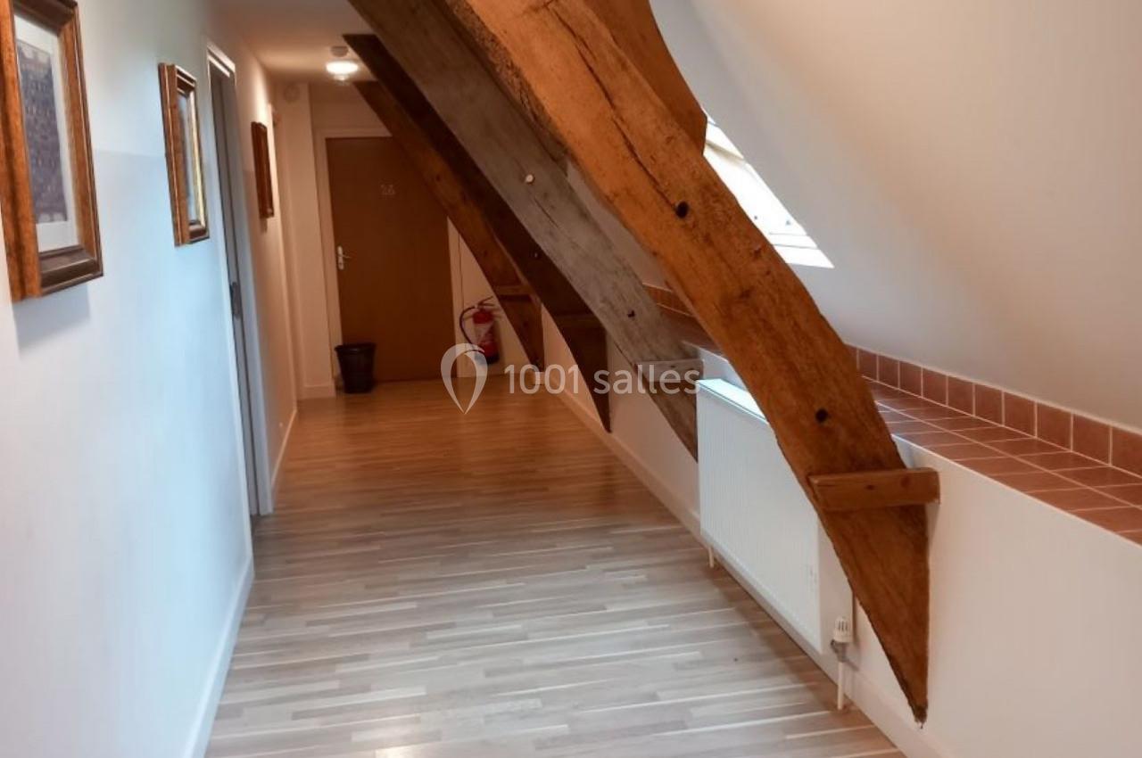 Accès aux différentes chambres 