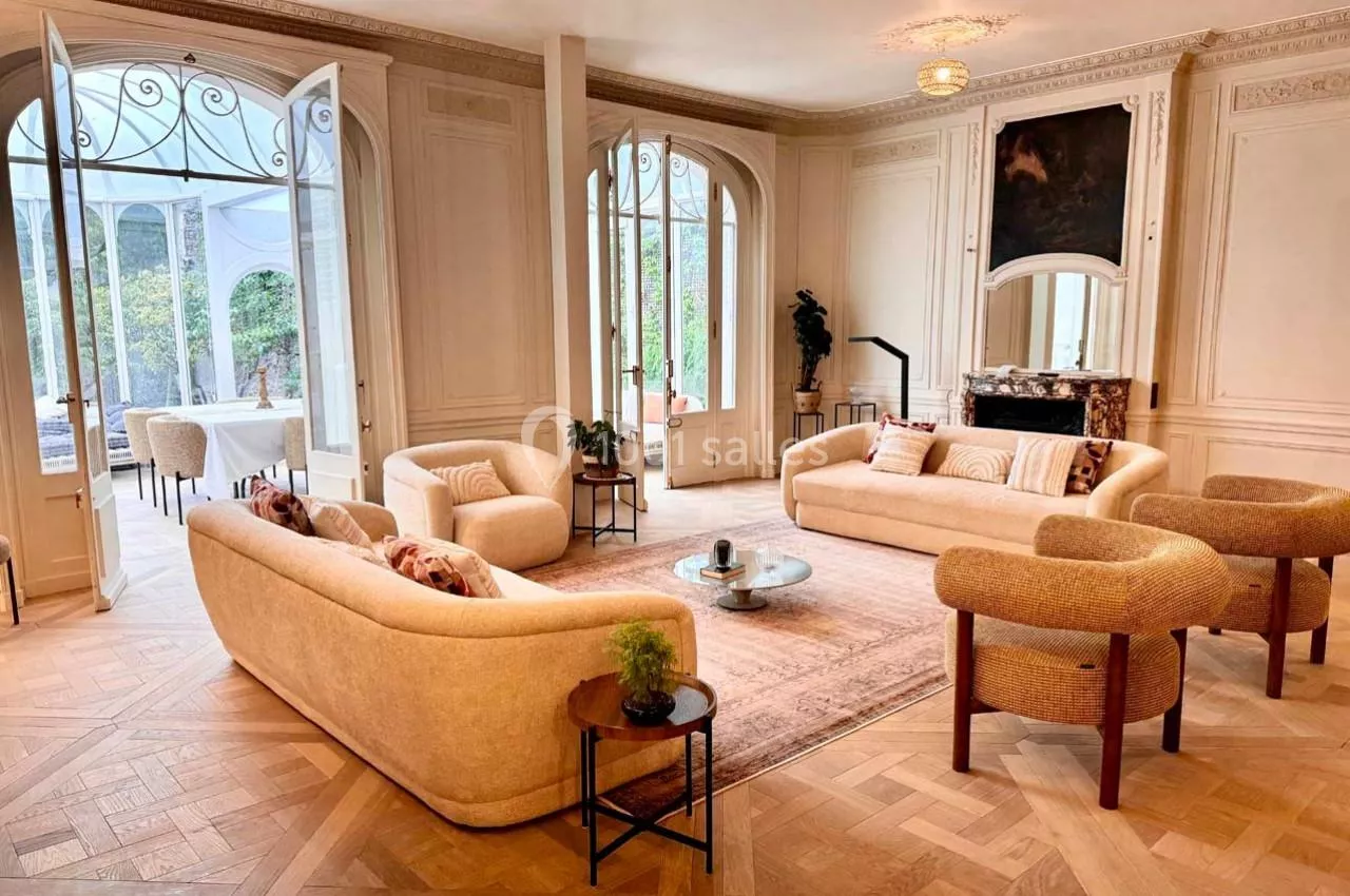 Villa Mandé - location salle de mariage avec jardin Paris