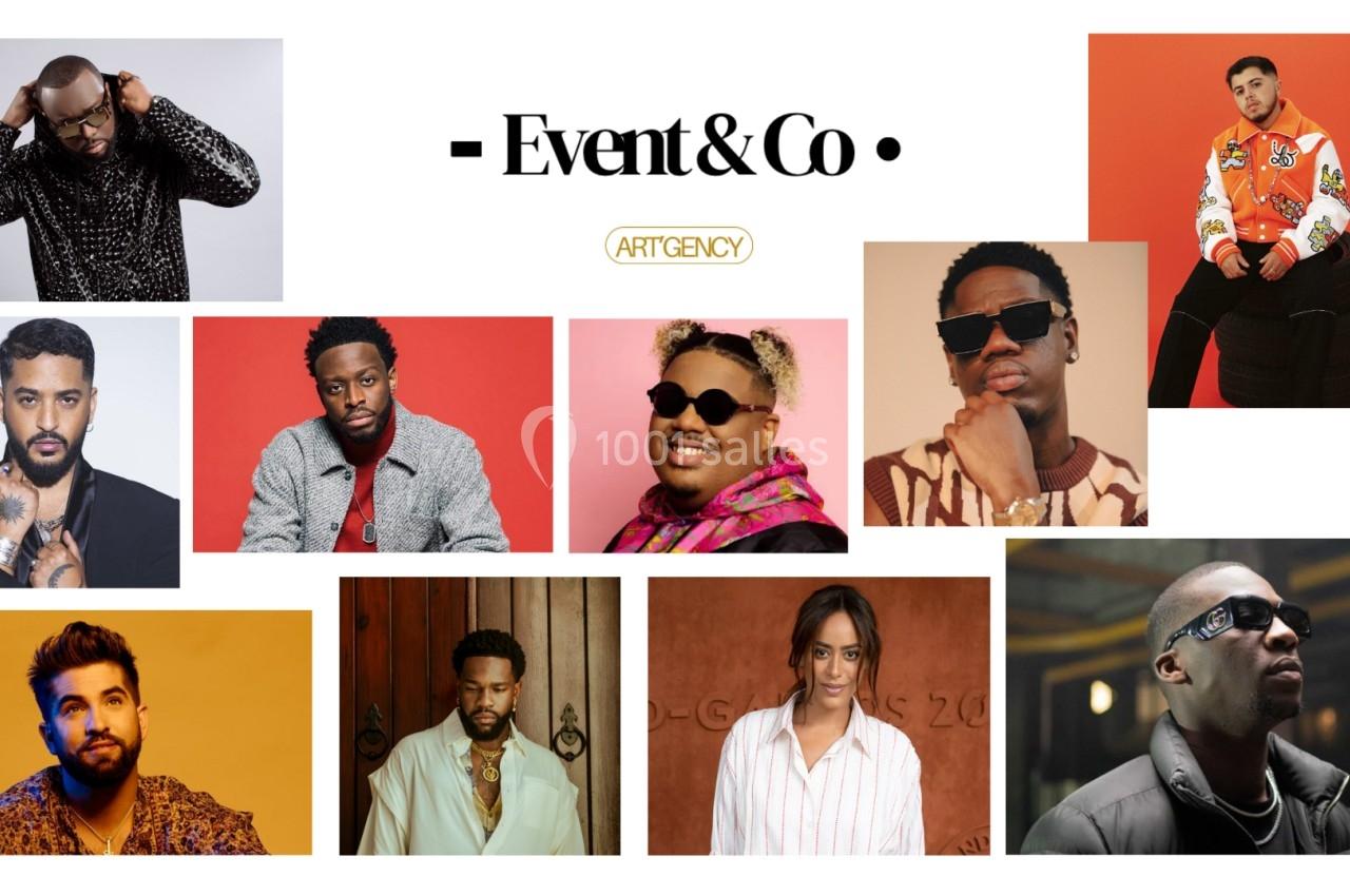 Mosaïque de portraits de plusieurs personnes posant individuellement sur des fonds variés.