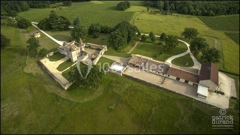 Location salle Saint-Genès-de-Castillon (Gironde) - Château Flojague #1