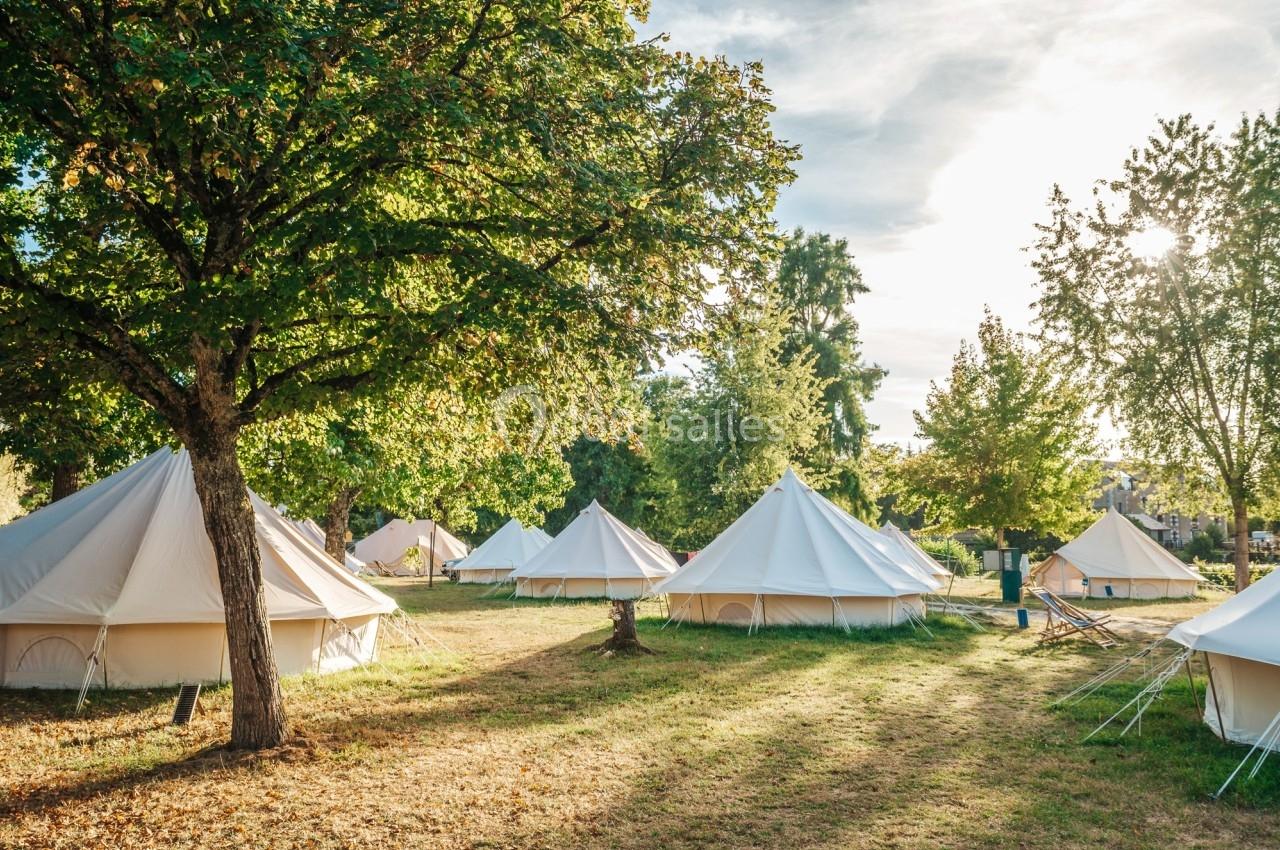 Location salle Cellettes (Loir-et-Cher) - Lodg’ing Nature Camp Châteaux de la Loire #1