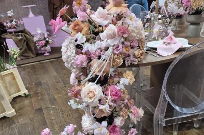 Logo circulaire avec les initiales ’MSD’ au centre, entourées par le texte ’My Sweet Dreams Events’ en orange.