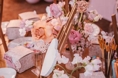 Logo circulaire avec les initiales ’MSD’ au centre, entourées par le texte ’My Sweet Dreams Events’ en orange.