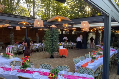 Miniature Location salle Cormeilles-en-Parisis (Val-d'Oise) - Restaurant les 3M #4 Présentation des espaces modulables pour événements avec photos, capacités d'accueil et détails des services proposés.