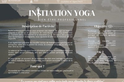 Une affiche promotionnelle décrivant une animation de quiz sur le thème de Noël, avec détails sur l'activité et les…