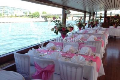 Location salle Paris 16 (Paris) - Bateau Ile De France #23