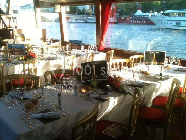 Location salle Paris 16 (Paris) - Bateau Ile De France #8