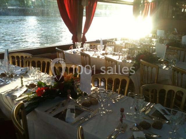 Location salle Paris 16 (Paris) - Bateau Ile De France #9