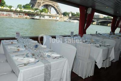 Location salle Paris 16 (Paris) - Bateau Ile De France #23