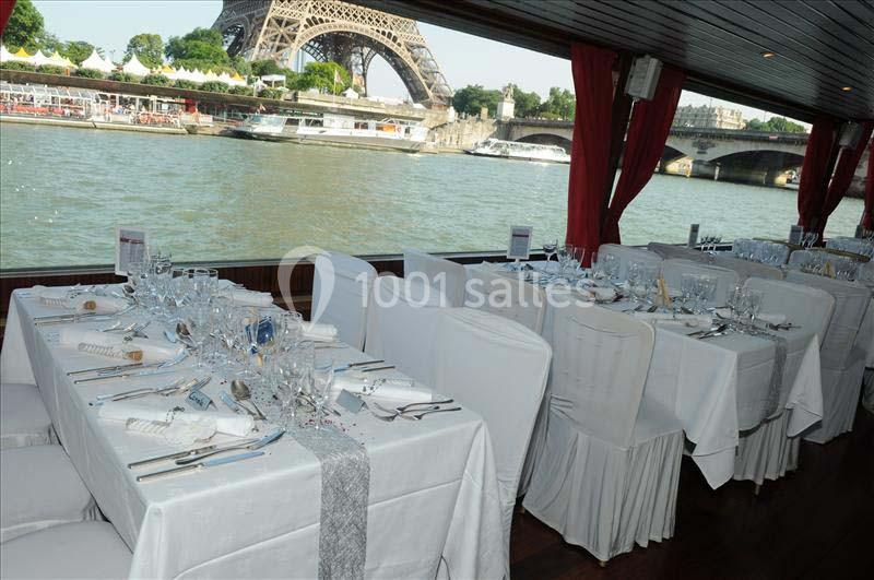 Location salle Paris 16 (Paris) - Bateau Ile De France #10