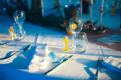 Miniature Location salle Le Coudray-Montceaux (Essonne) - Le Yacht Club du Coudray-Montceaux #16 Un photographe capture une cérémonie sous une pergola décorée de fleurs blanches, entourée de verdure et de rochers.