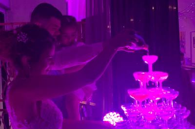 Miniature Location salle Cernay-la-Ville (Yvelines) - Les Salons Léopold #20 Plaque dorée indiquant le titre de Maître Restaurateur décerné à Josselin Le Moigne pour Les Salons Léopold.