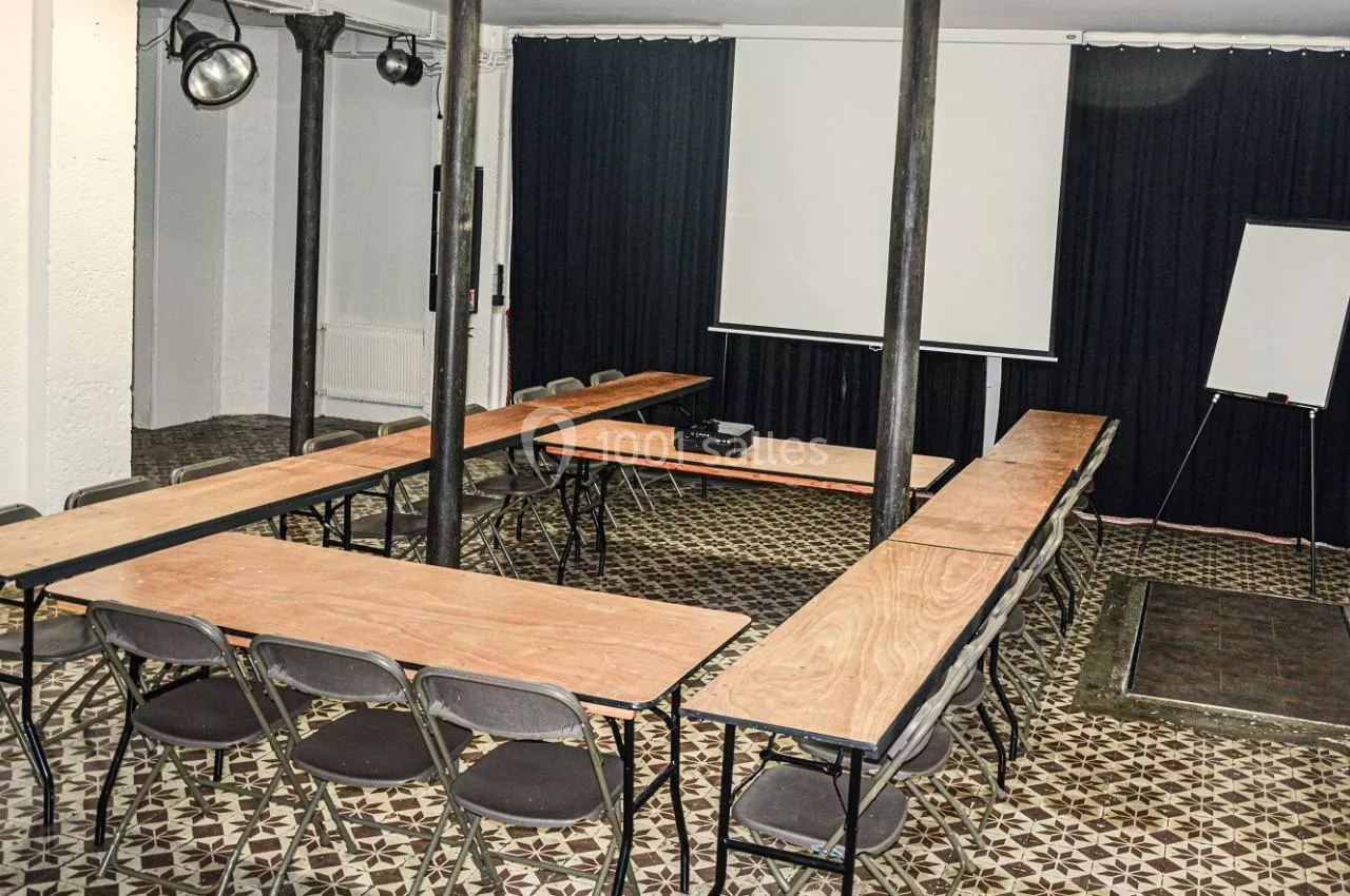 Galerie des 3 Bornes - Salle de seminaire modulable Paris